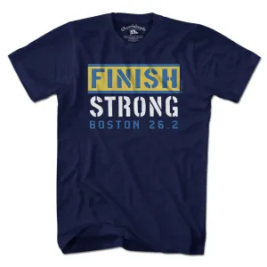 Finish Strong Boston 26.2 T-Shirt