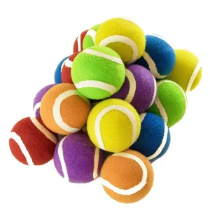 First-Play Coloured Tennis Balls | Pack of 20