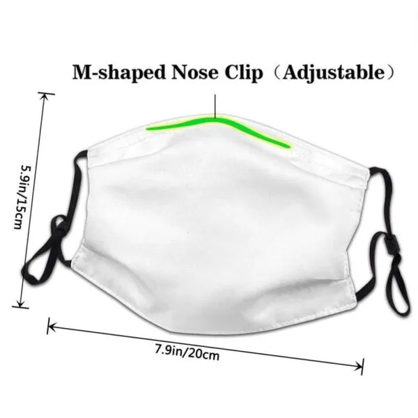 Football Face Mask Saints 3 Packs Washable Reusable Total With 6 Filters Breathable Sports Women Men Face Cover