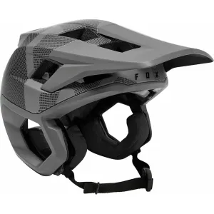 Fox Dropframe Pro Camo MTB Cycling Helmet - Grey