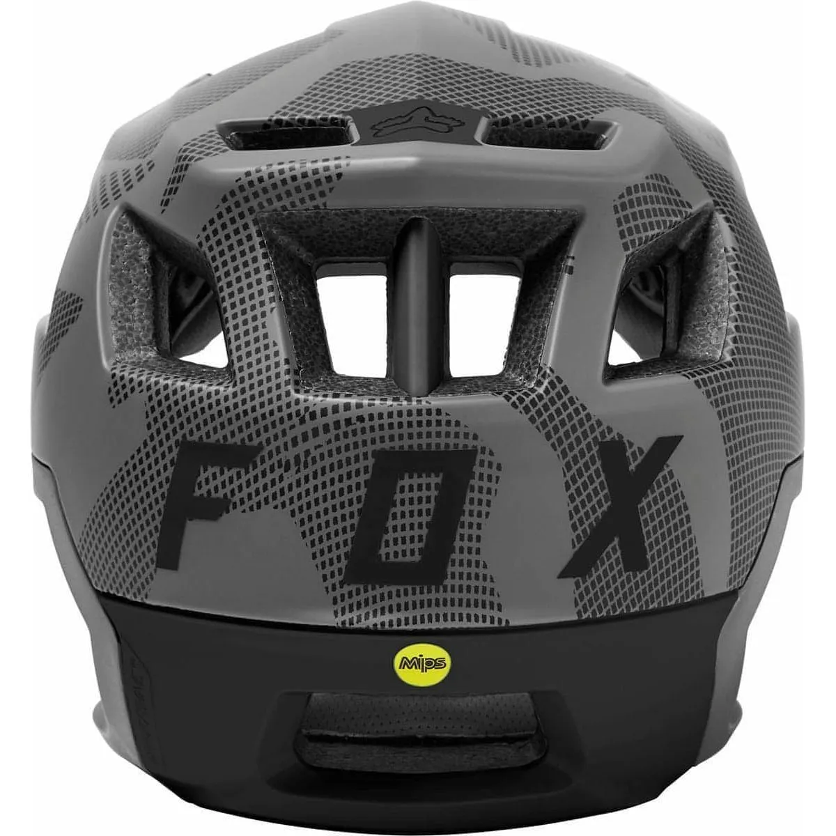 Fox Dropframe Pro Camo MTB Cycling Helmet - Grey