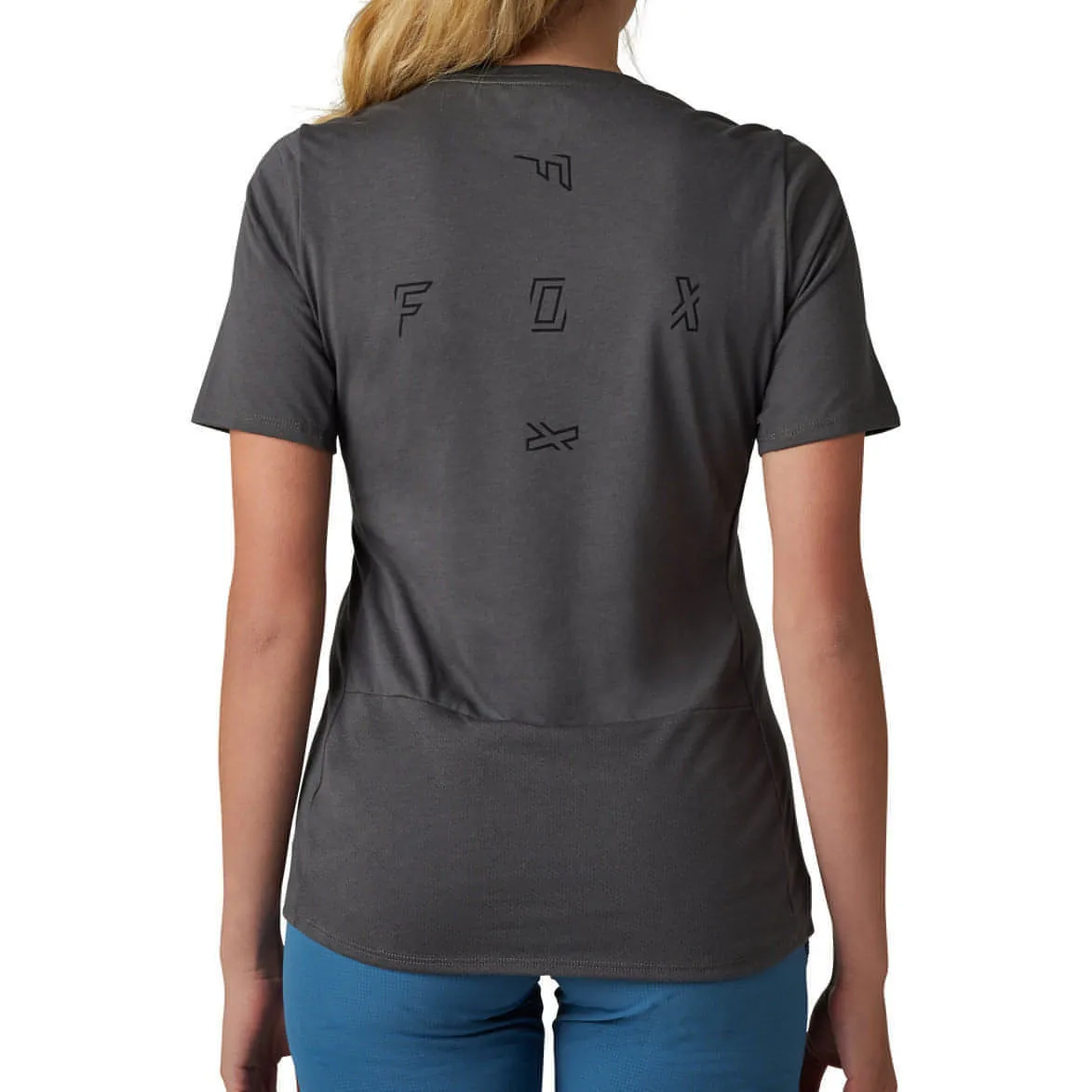 Fox Ranger DriRelease Fract Short Sleeve Womens Cycling Jersey - Grey
