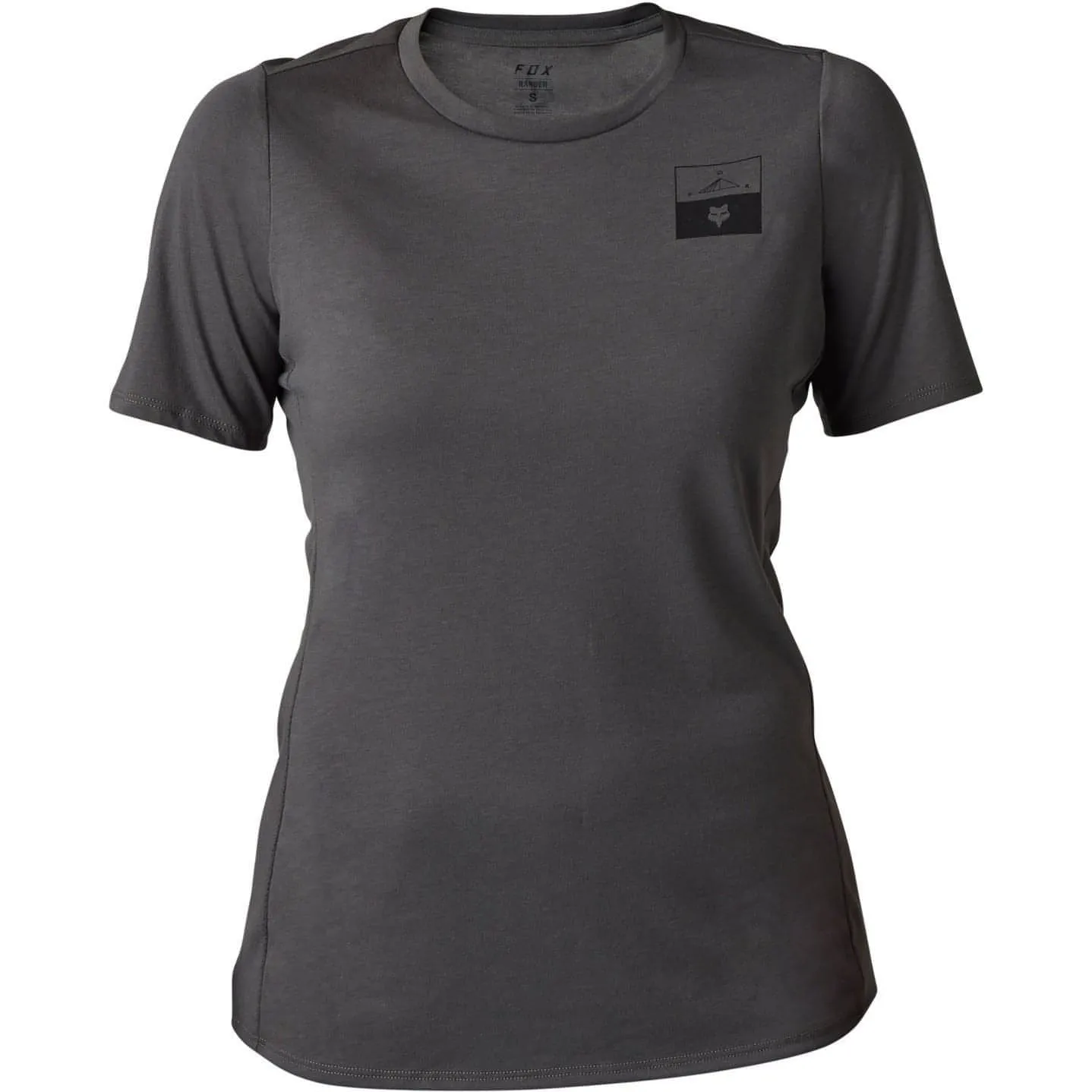 Fox Ranger DriRelease Fract Short Sleeve Womens Cycling Jersey - Grey