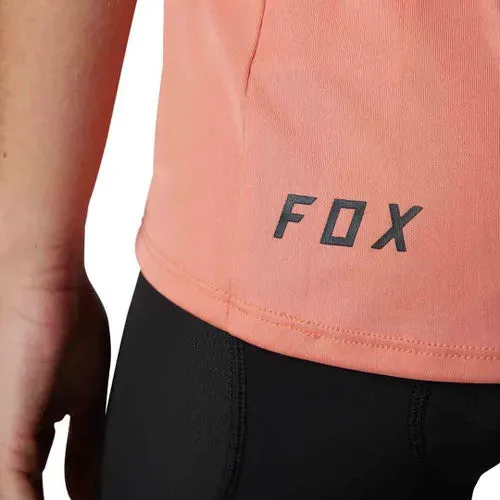 Fox Womens Ranger Ss Jersey Foxhead Salmon