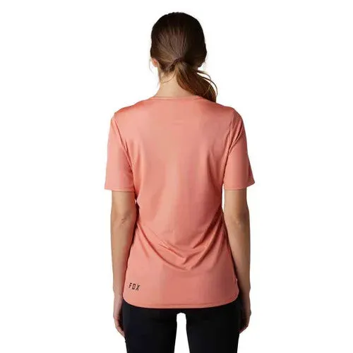 Fox Womens Ranger Ss Jersey Foxhead Salmon