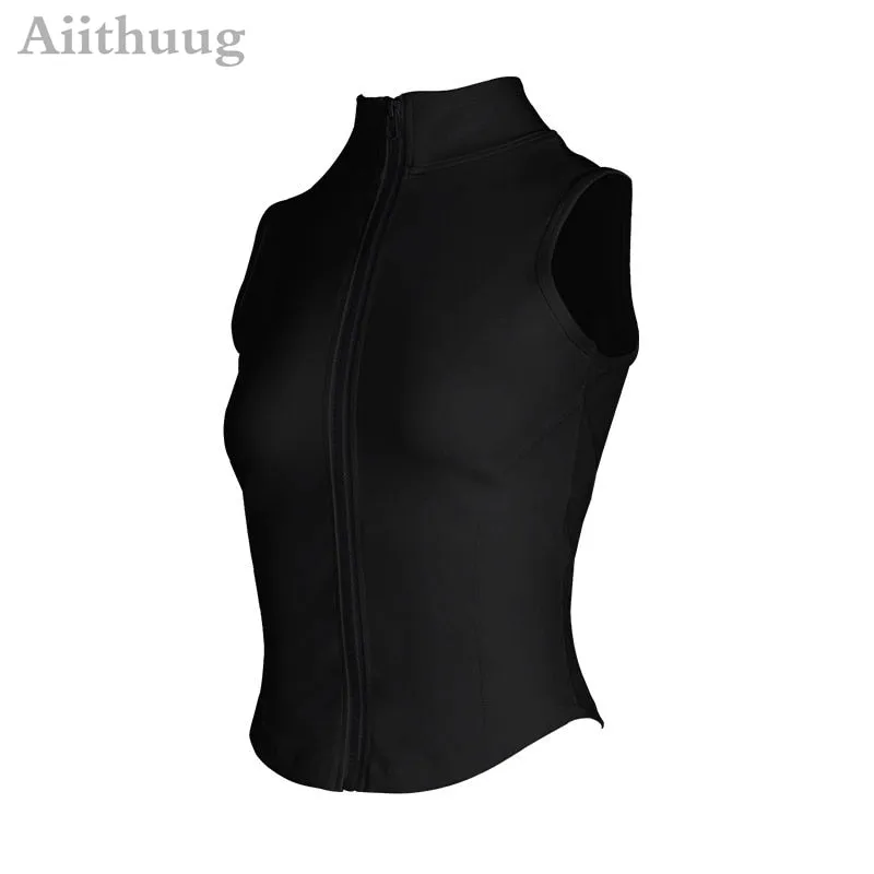 Full Zip-Up Yoga Top Workout Running Jackets
