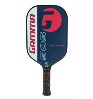GAMMA Sports Adult 505 ro ickleball addle Textured Graphite-Face
