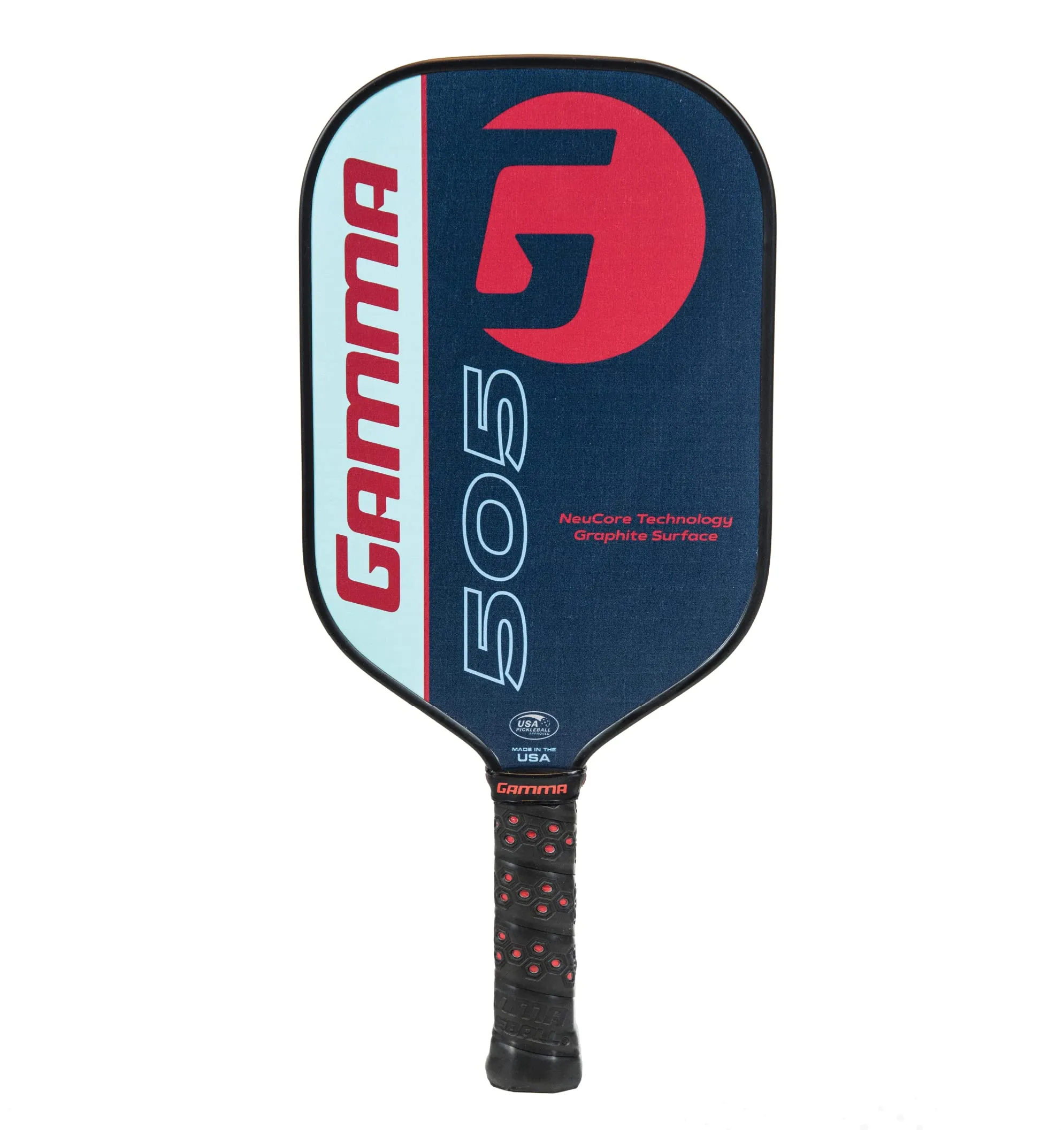 GAMMA Sports Adult 505 ro ickleball addle Textured Graphite-Face