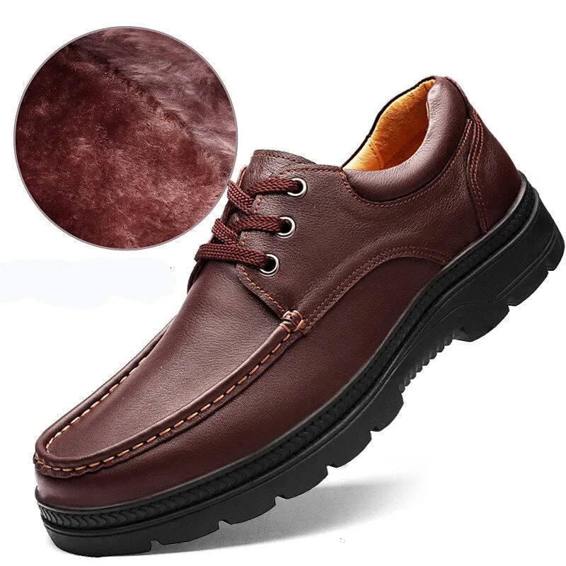 Genuine leather shoes men luxury brand formal dress male footwear comfortable work italian business office oxford shoes for men