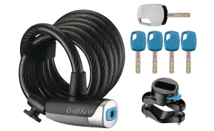 Giant Surelock Flex Key Coil 15 Bike Lock