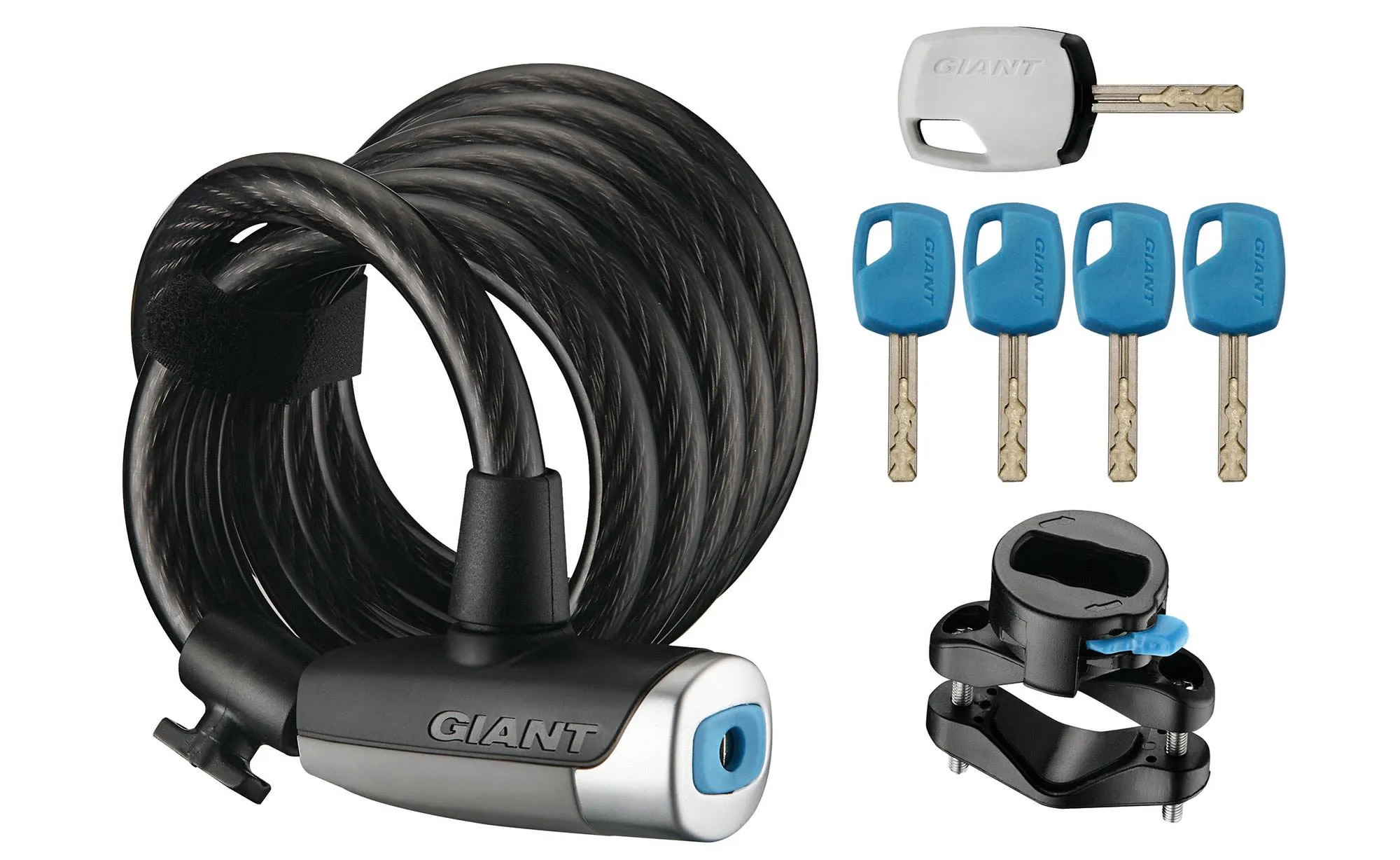 Giant Surelock Flex Key Coil 15 Bike Lock