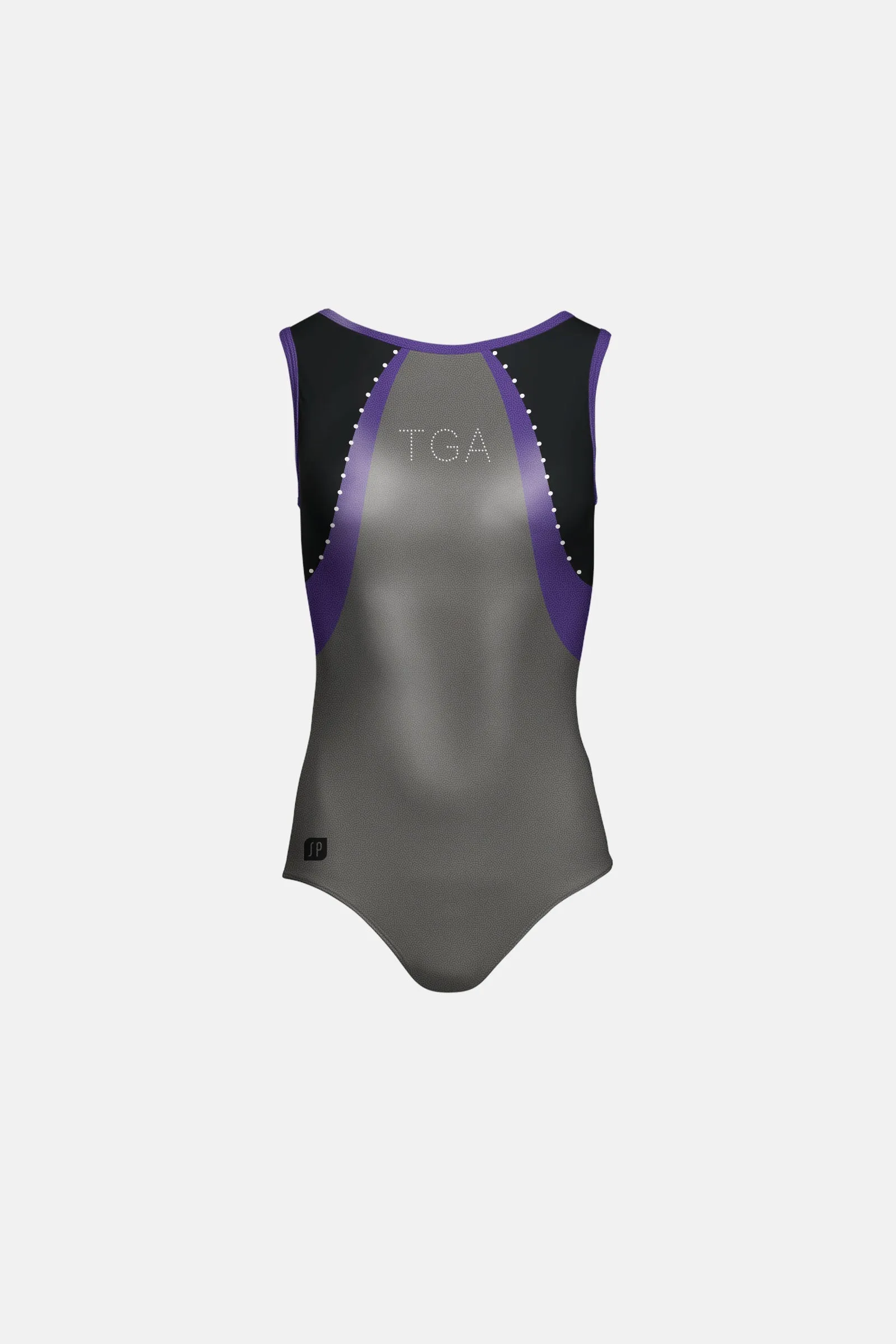 Girls Purple Training Leotard
