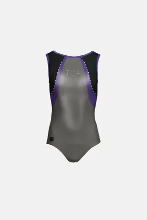 Girls Purple Training Leotard