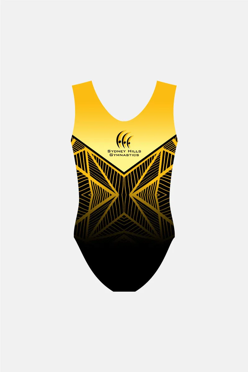 Girls Sleeveless Training Leotard