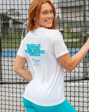 Global Training Tee - White