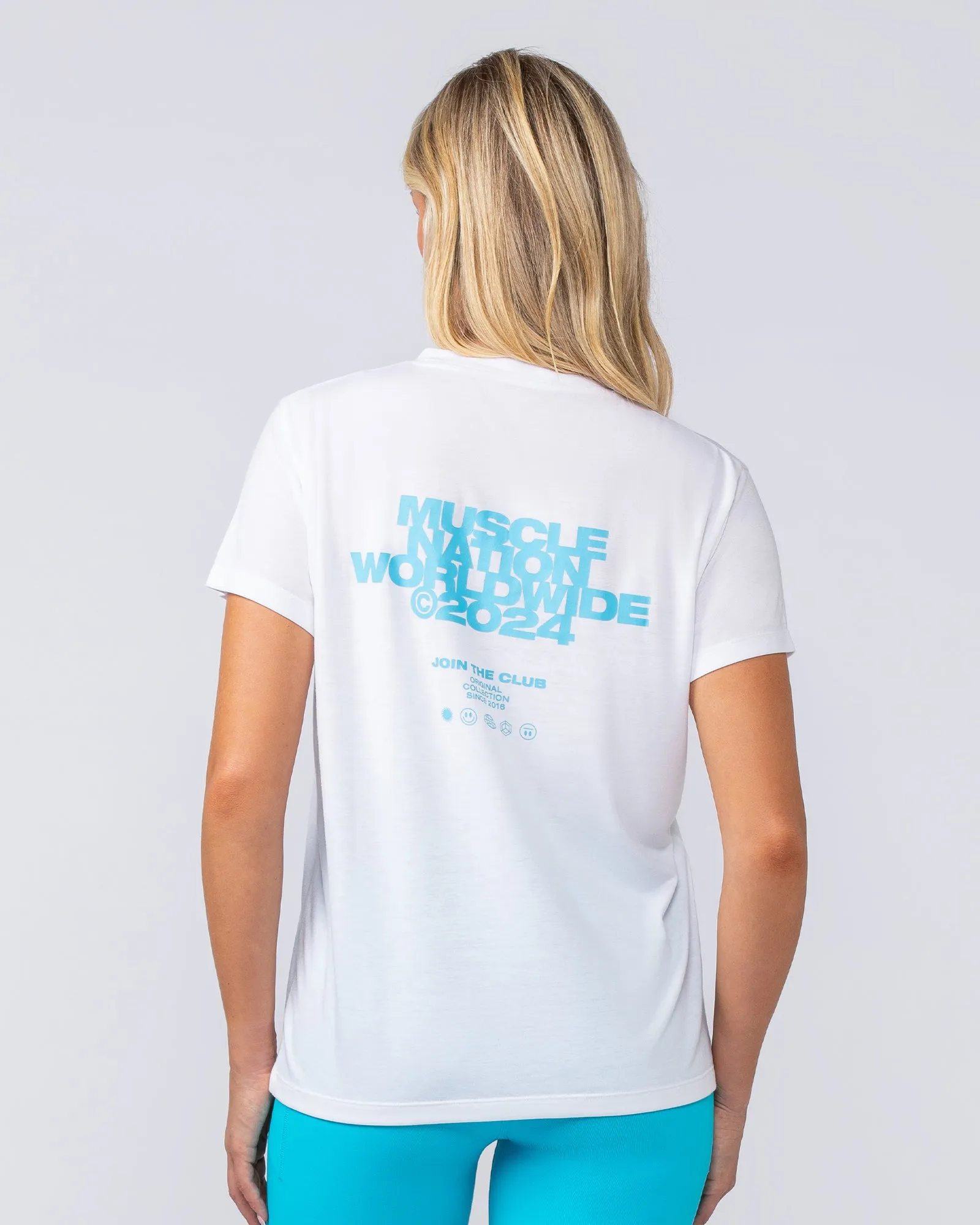 Global Training Tee - White