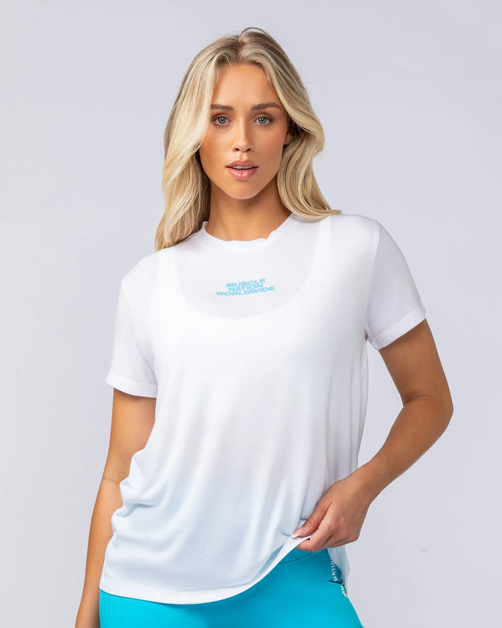 Global Training Tee - White