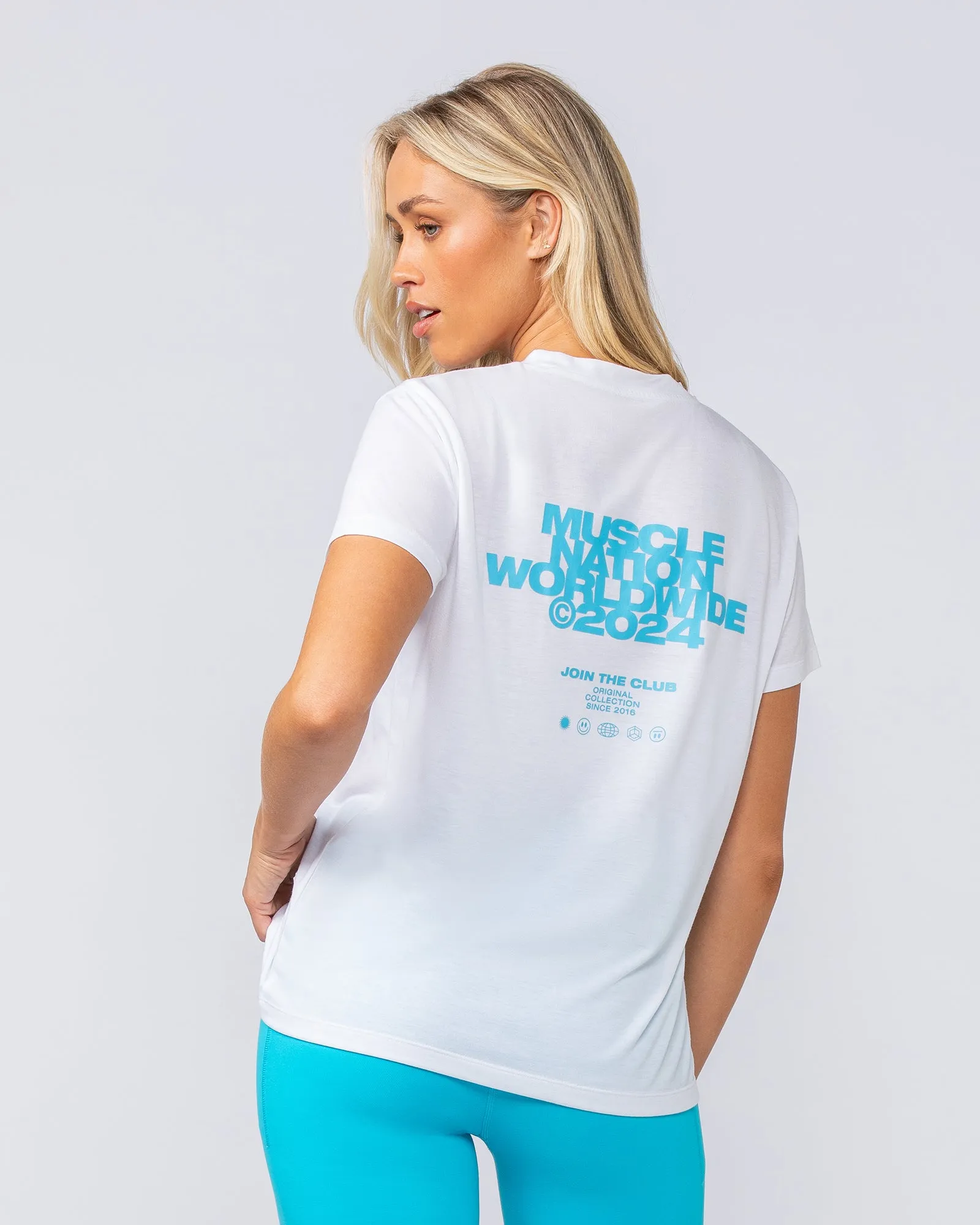 Global Training Tee - White