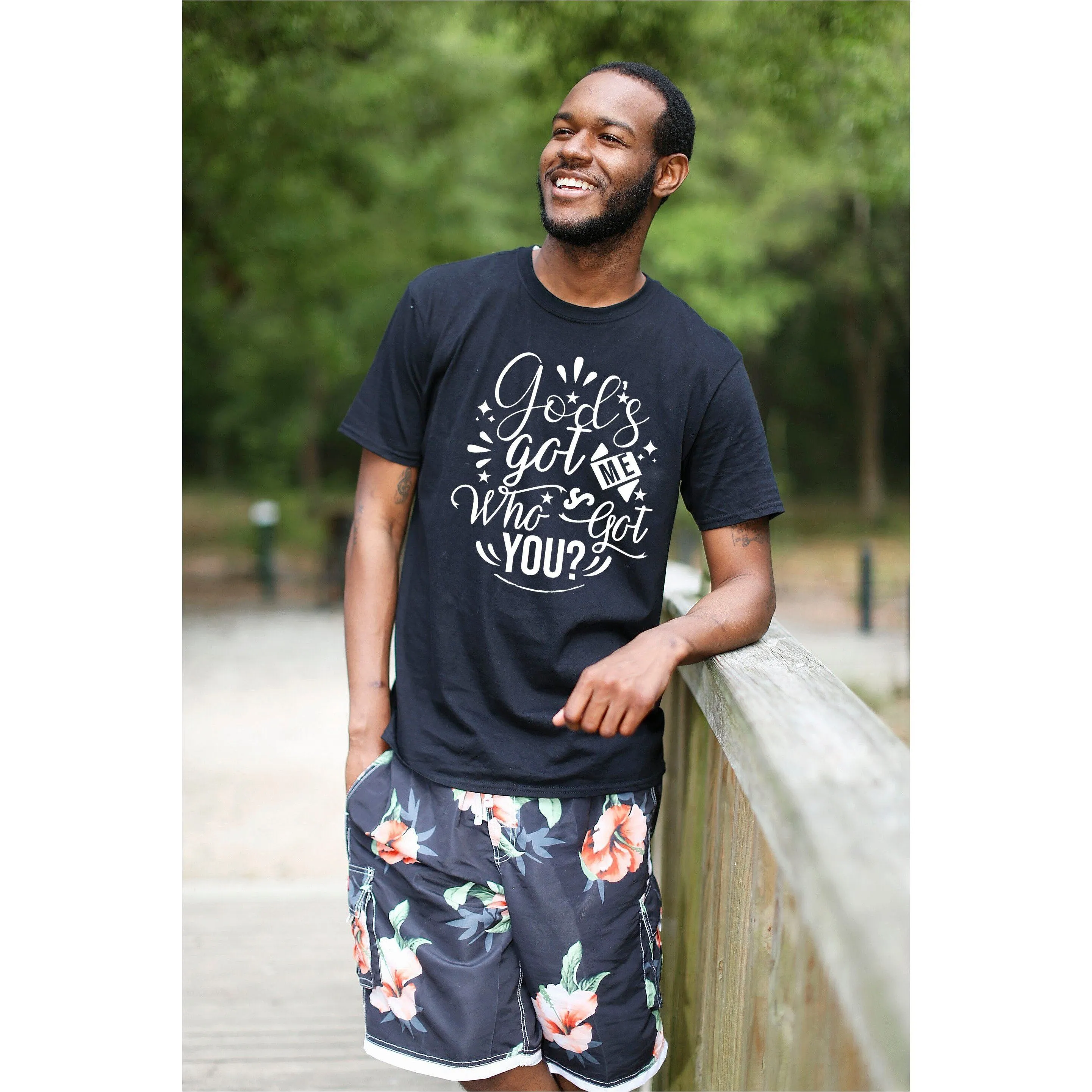 God's Got Me Who's Got You Unisex T-Shirt