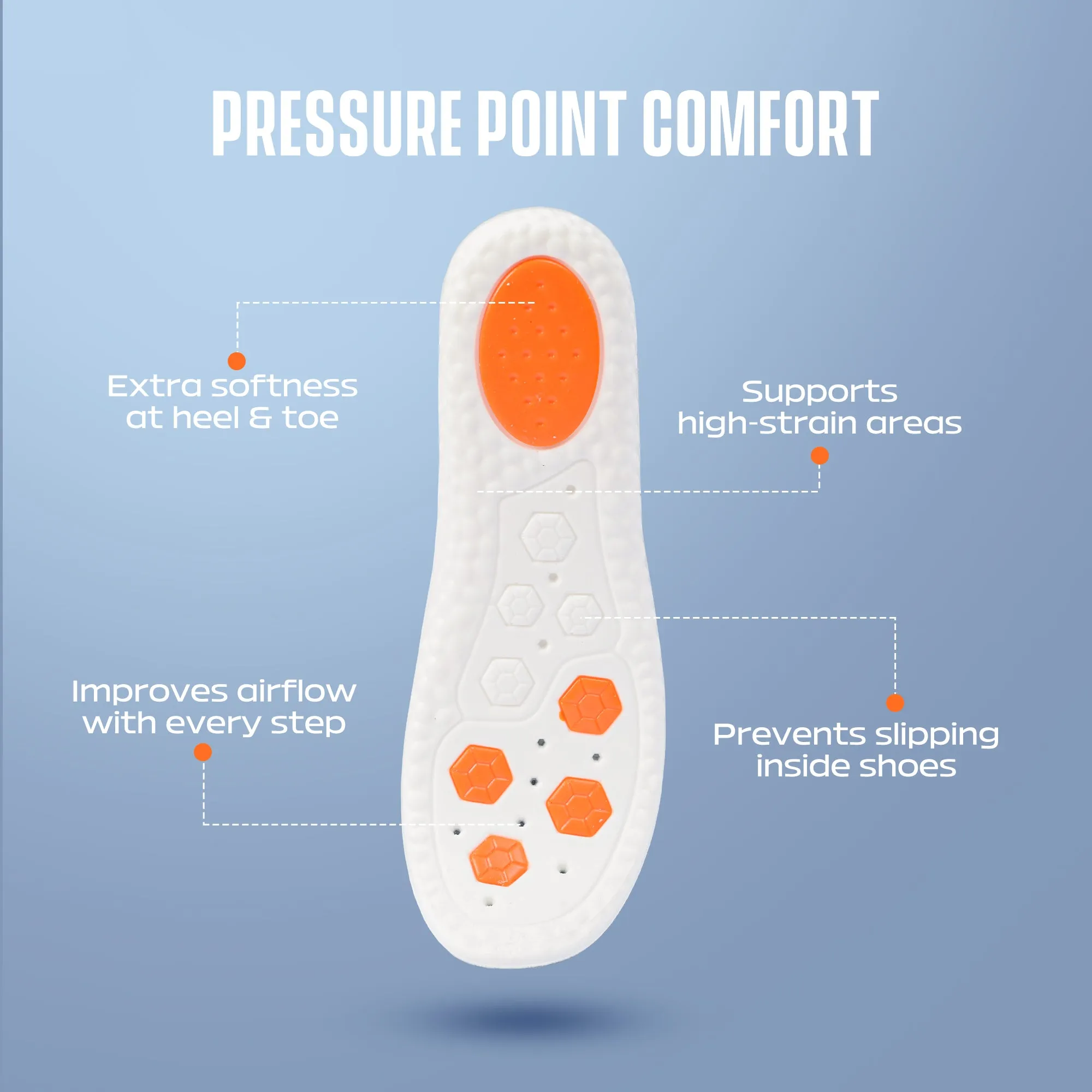 GREY MEMORY FOAM COMFORT SHOES
