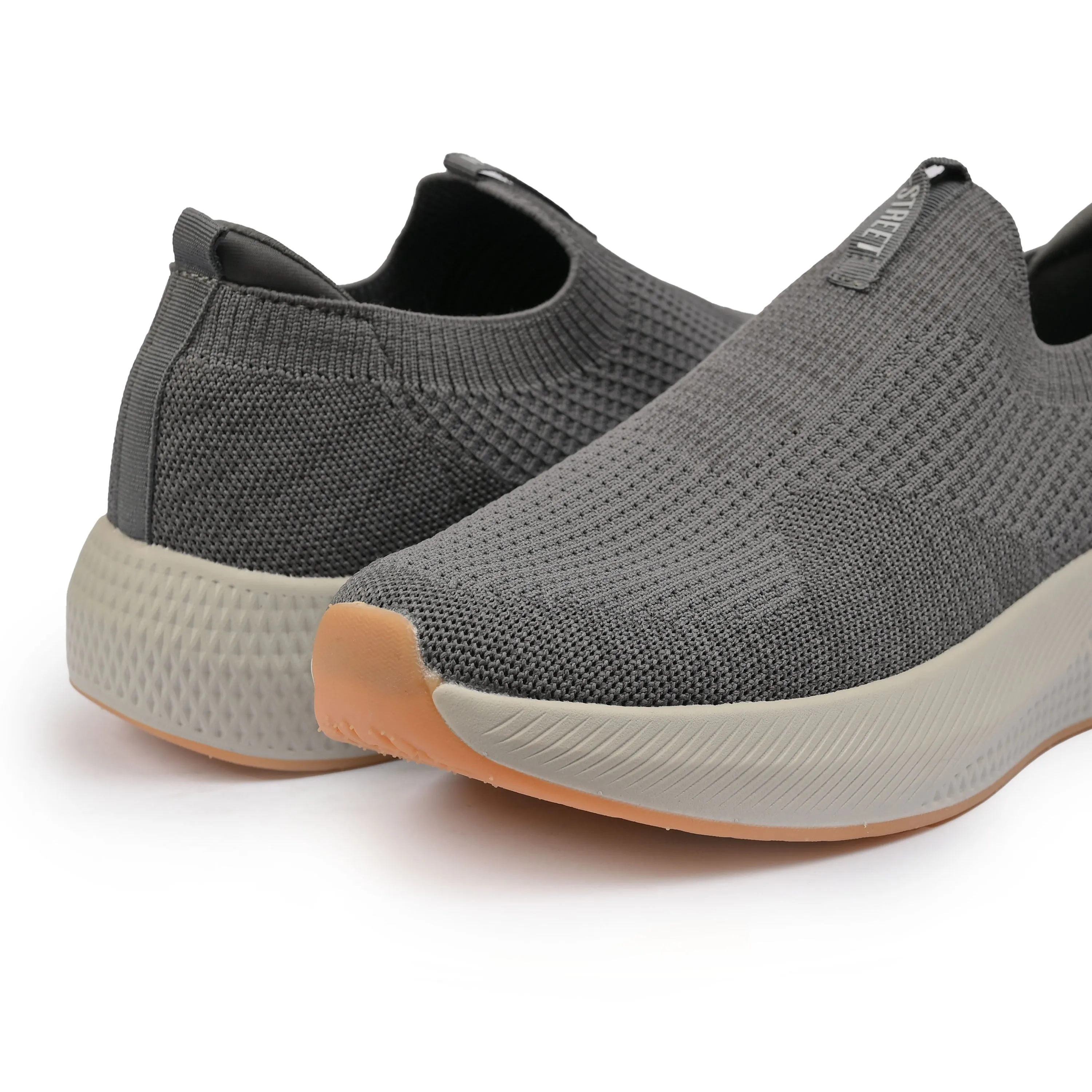 GREY MEMORY FOAM COMFORT SHOES