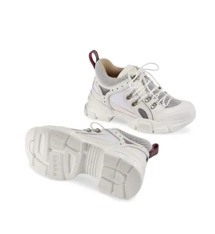Gucci Flashtrek Leather & Mesh Sneaker