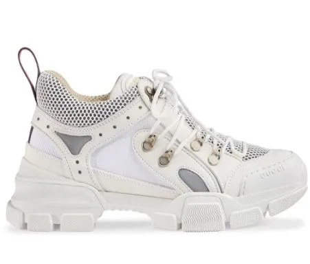 Gucci Flashtrek Leather & Mesh Sneaker