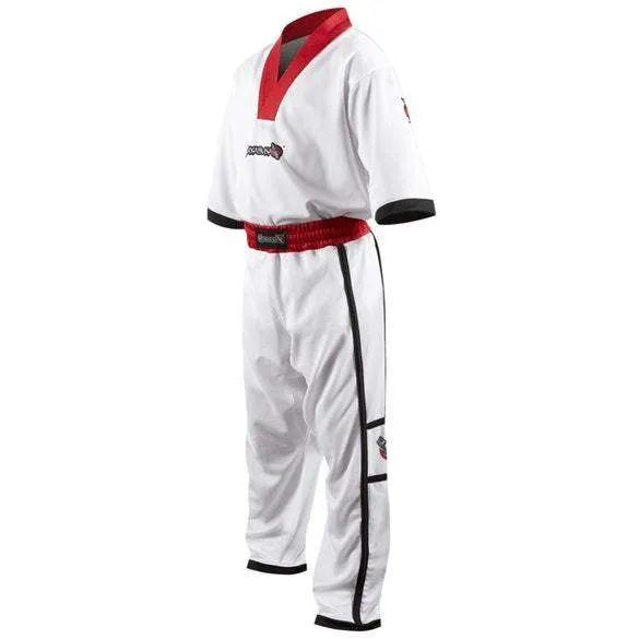 HAYABUSA® Winged Strike Youth Karate Uniform | Lightweight Gi | Many Sizes | Premium Cotton Blend | Gi for Men/ Women for Martial Arts Training and Fight - A0 A1 A2 A3 A4 A5|