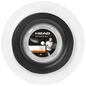 Head Synthetic Gut 1.30 200M Tennis String Reel  - Black