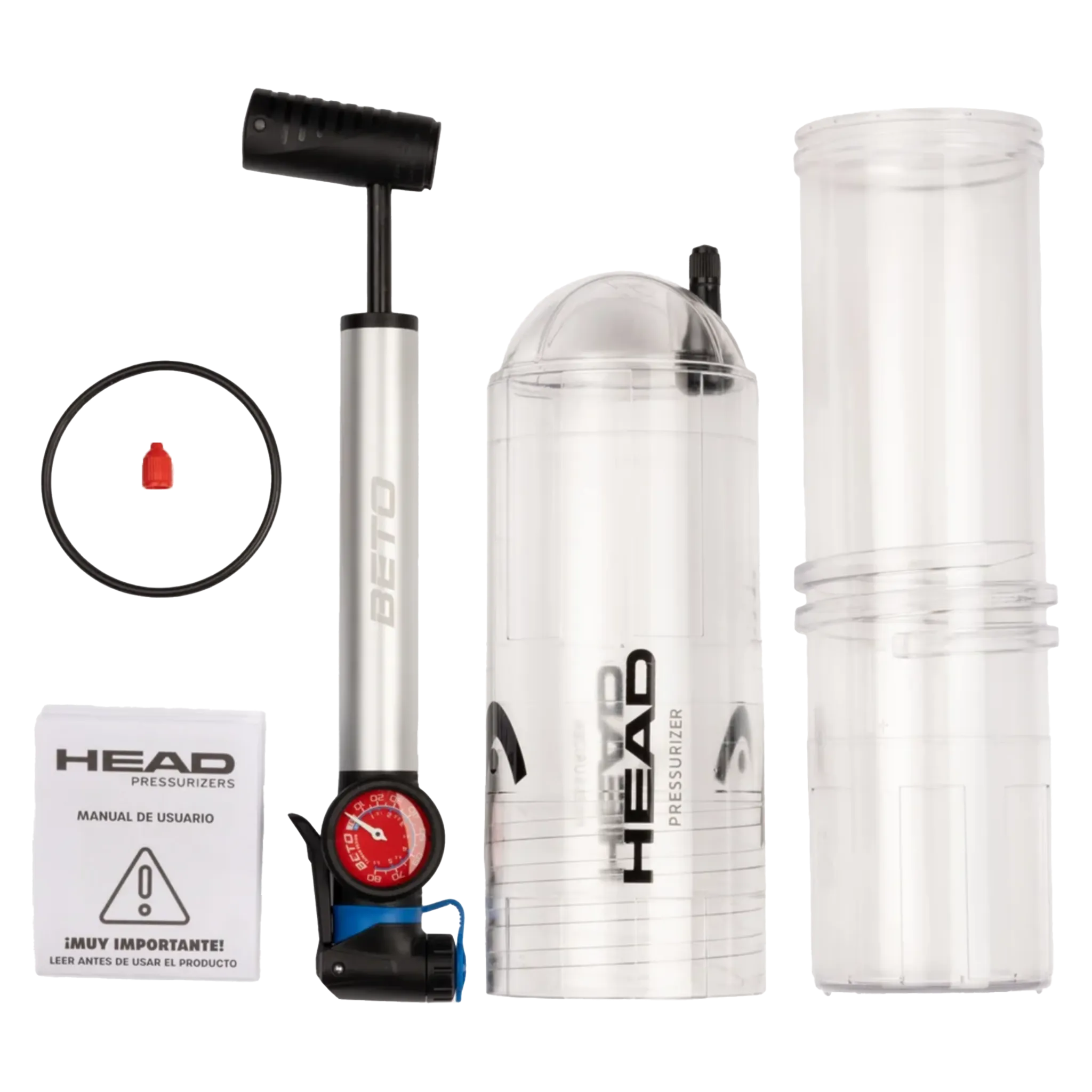Head Tennis Ball Pump Pressuriser (4 Ball)