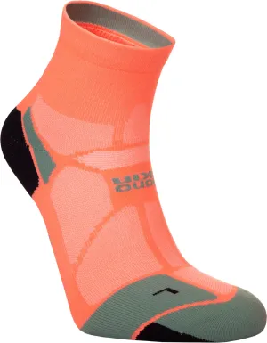 Hilly Marathon Fresh Anklet Running Socks - Orange