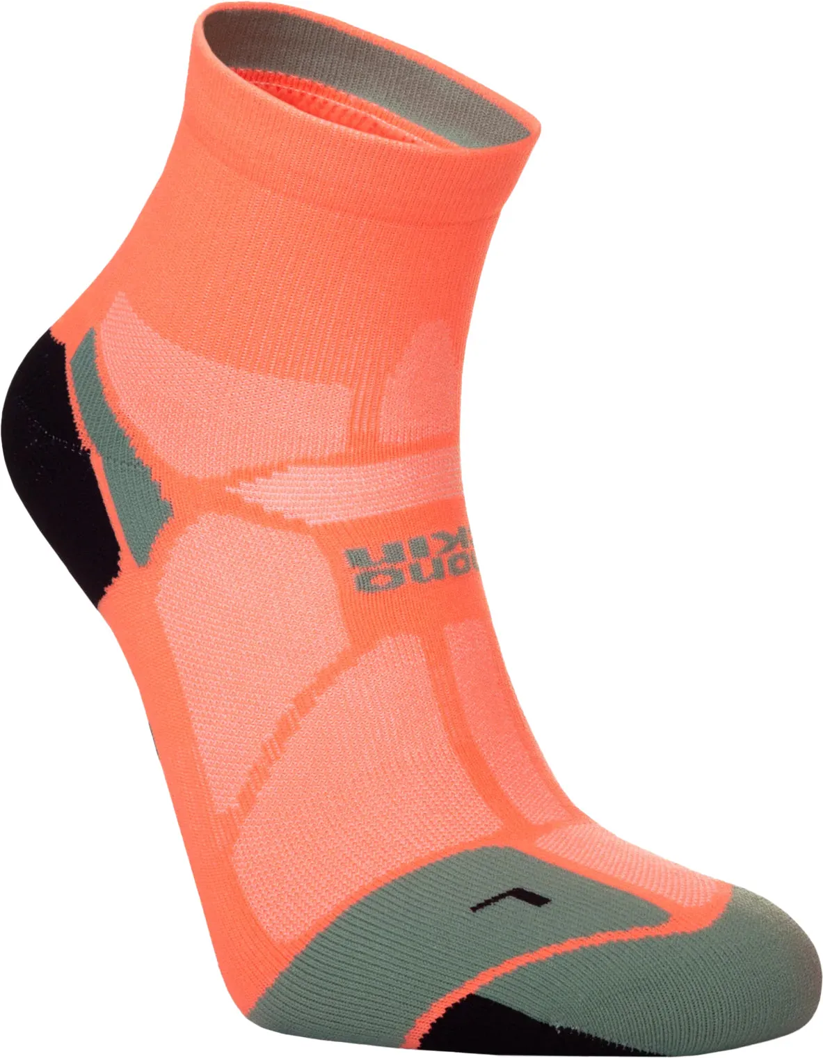 Hilly Marathon Fresh Anklet Running Socks - Orange
