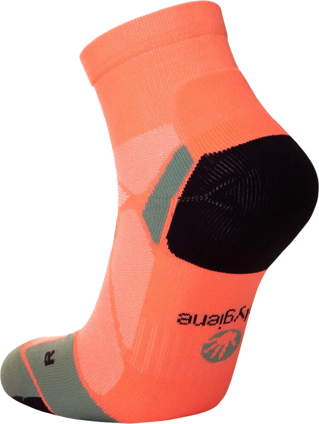 Hilly Marathon Fresh Anklet Running Socks - Orange