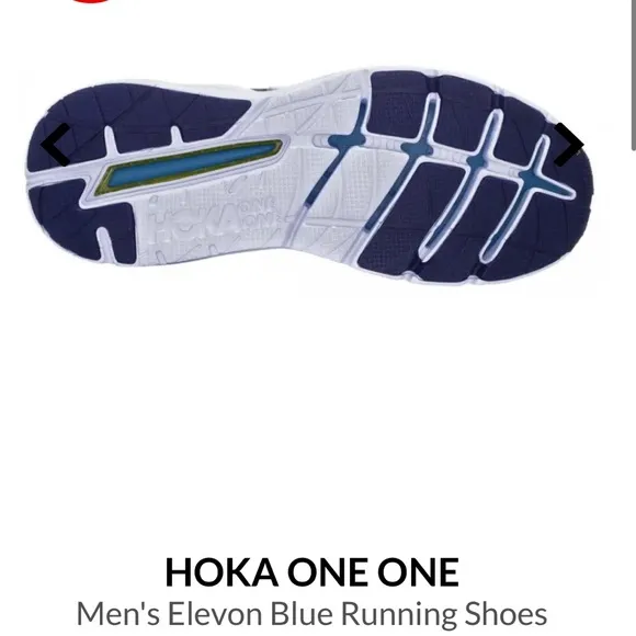 HOKA ONE ONEHOKA ONE ONE Elevon 'StormBlue' men size 10 gently used