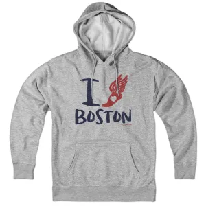 I Run Boston Hoodie