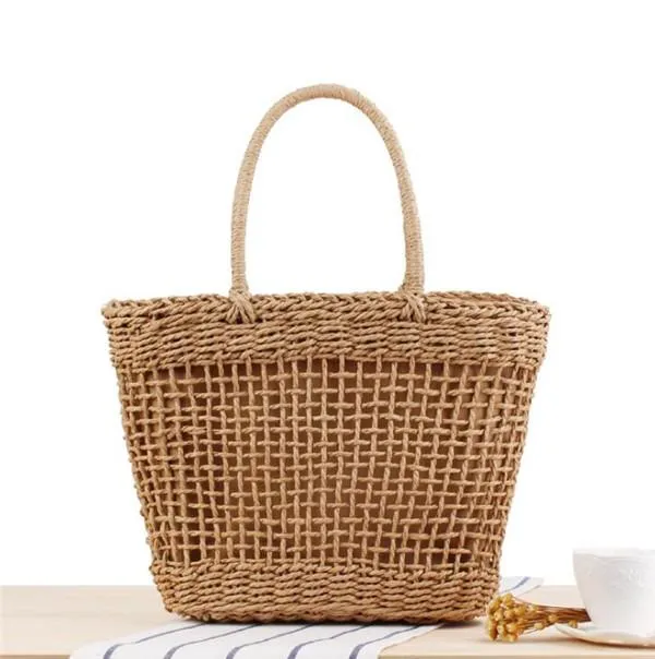 Island Straw Multi-Purpose Durable Tote Handbag