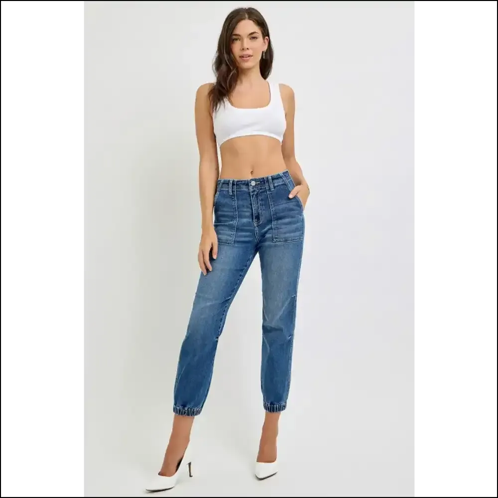 Jogger Jeans: Risen High Enough to Hide my Snacking Secrets 😜👖