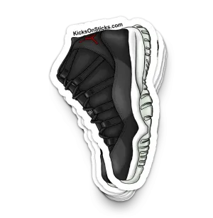 Jordan 11 "72-10" Sneaker Sticker