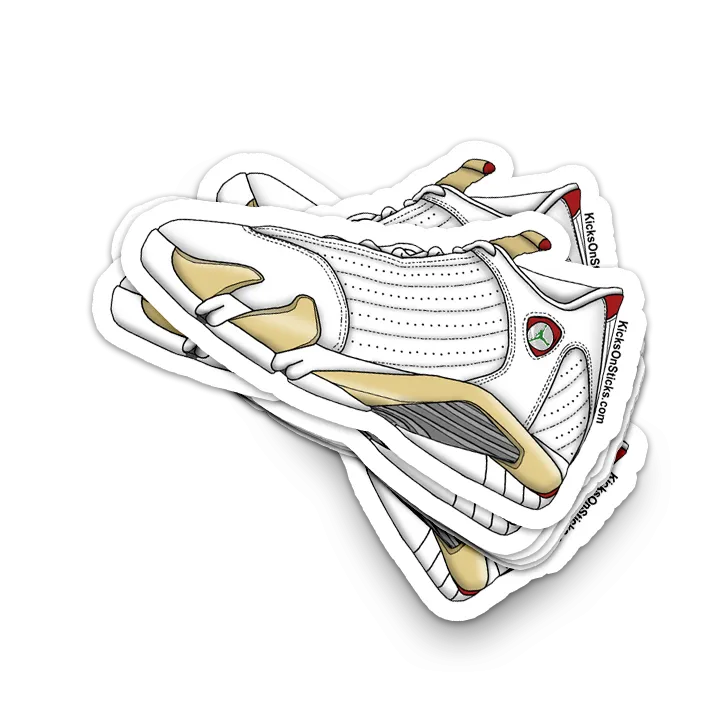 Jordan 14 "Linen" Sneaker Sticker