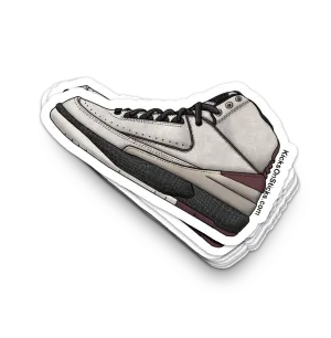Jordan 2 "A Ma Maniere" Sneaker Sticker