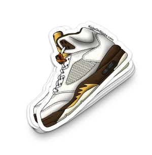 Jordan 5 "Golden Ticket" Sneaker Sticker