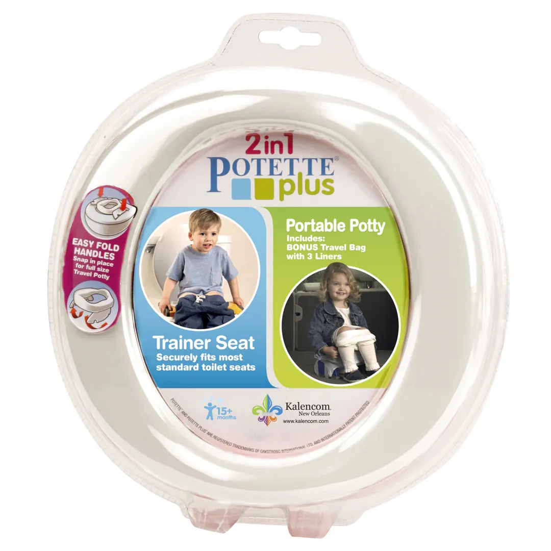 Kalencom 2-in-1 Potette Plus - White