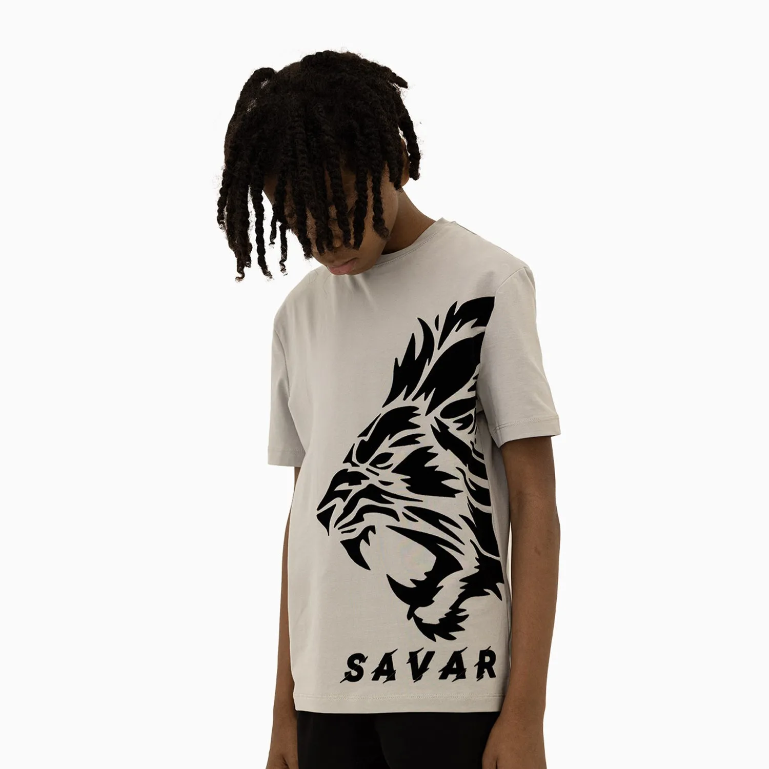 Kid's Beast Fearless Brave Short Sleeve T-Shirt