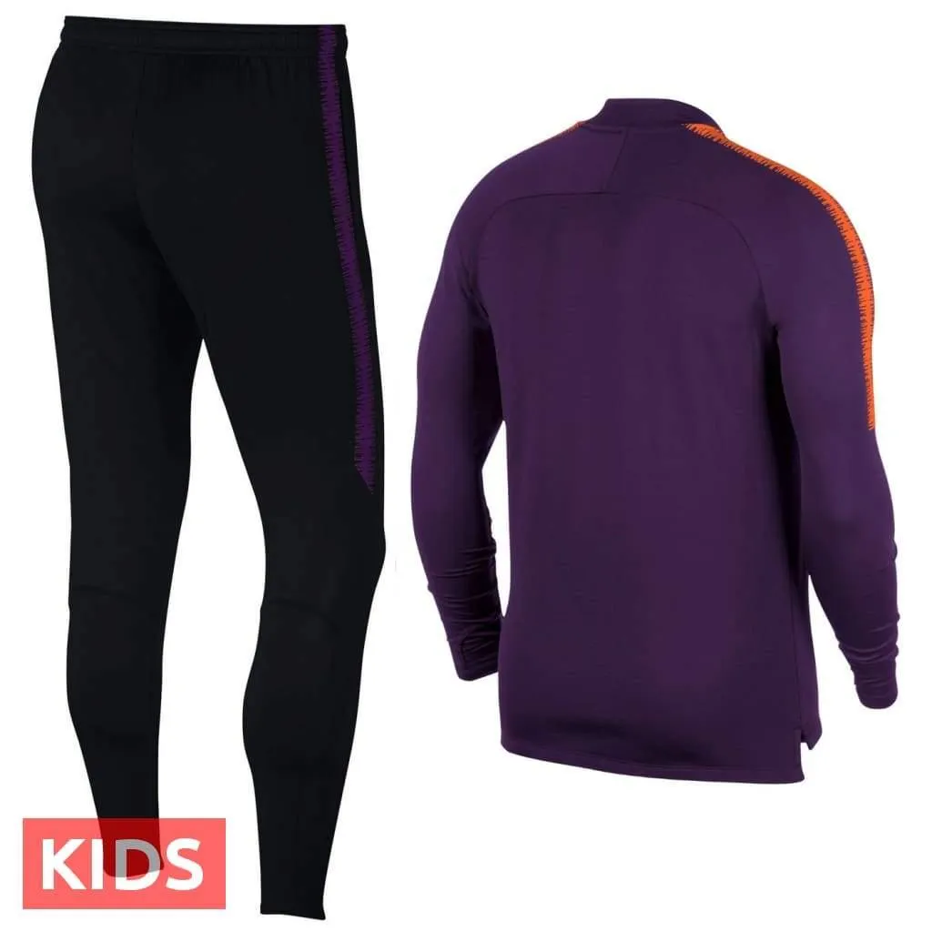 Kids - Manchester City UCL training technical soccer tracksuit 2018/19 - Nike