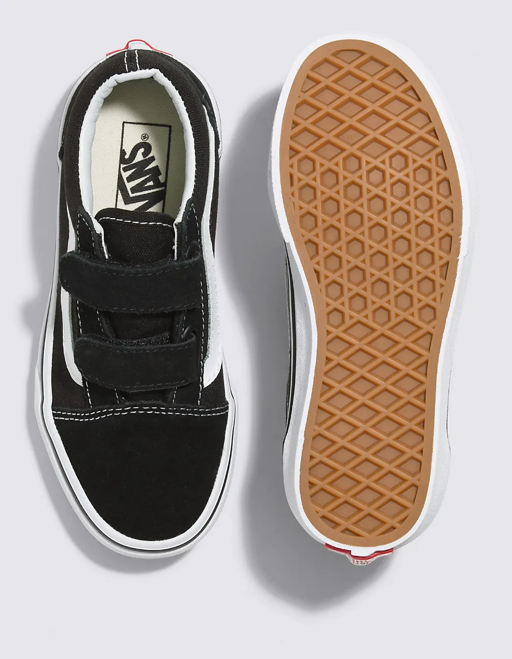 KIDS OLD SKOOL V - BLACK/TRUE WHITE