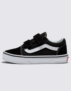 KIDS OLD SKOOL V - BLACK/TRUE WHITE