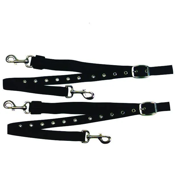 Kincade Adjustable Nylon Side Reins With Elastic