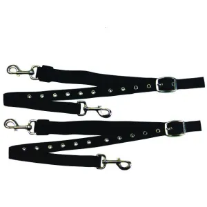 Kincade Adjustable Nylon Side Reins With Elastic