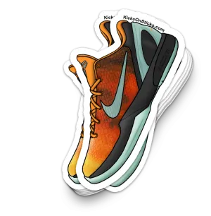 Kobe 6 "Orange County Sunset" Sneaker Sticker