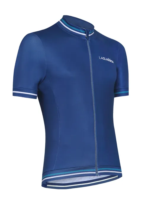 La Classica Sanremo Men's Cycling Jersey - Blue Moon